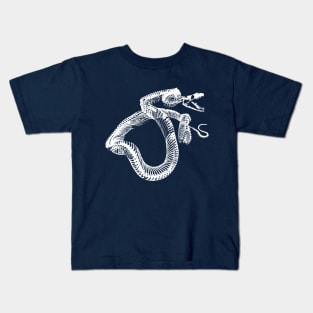 The bony snake Kids T-Shirt